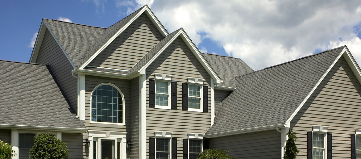 Long roof. Roofing work real photo.